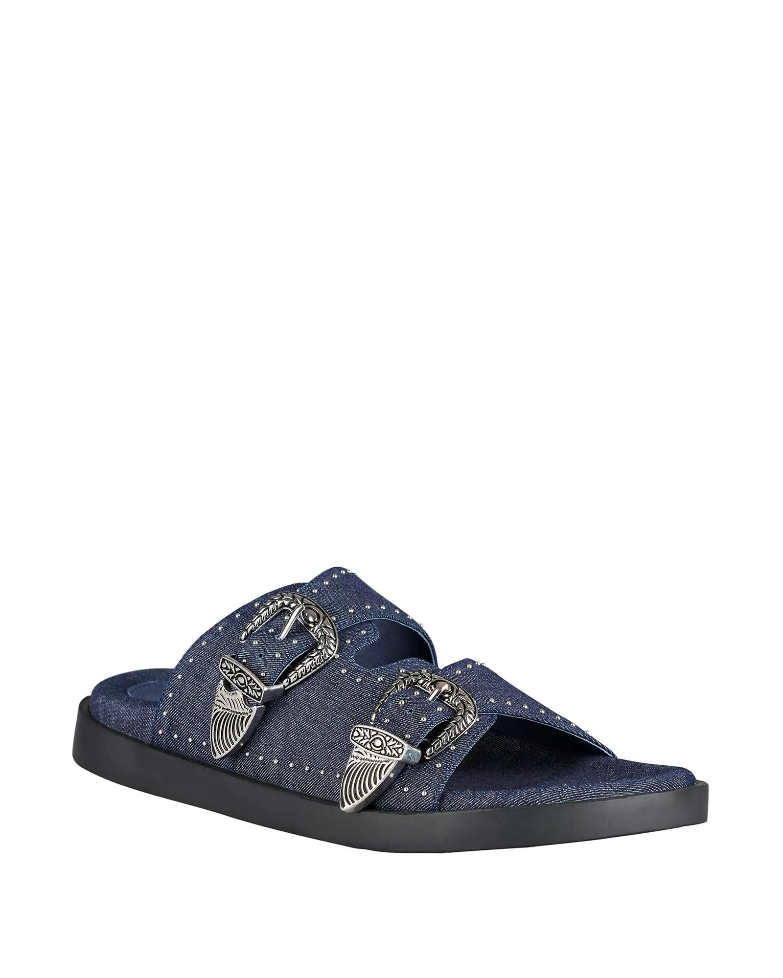 Eastwood Stud Footbed Denim/Silver