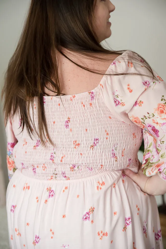 Elegant and Sweet Floral Dress [Online Exclusive]