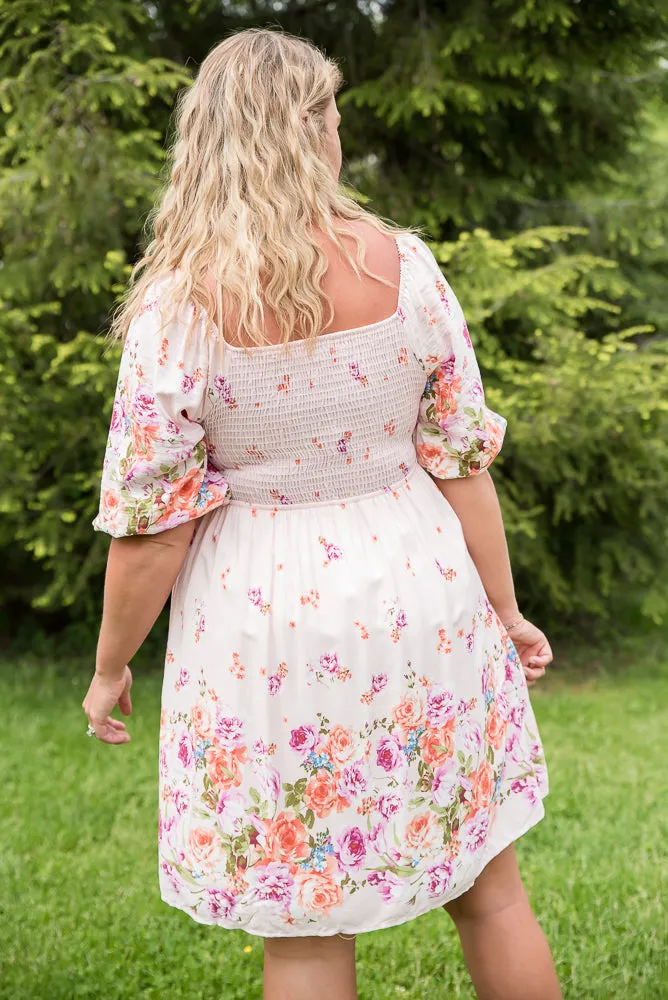 Elegant and Sweet Floral Dress [Online Exclusive]