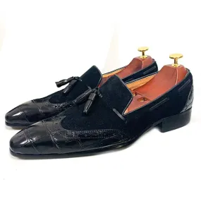 EliteStride Genuine Leather Prestige Pointed-Toe Loafers