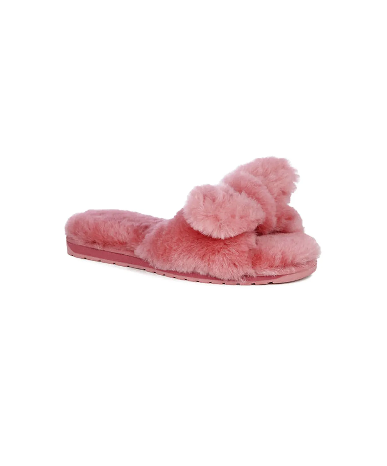 EMU Naledi Mineral Red Sheepskin Slippers