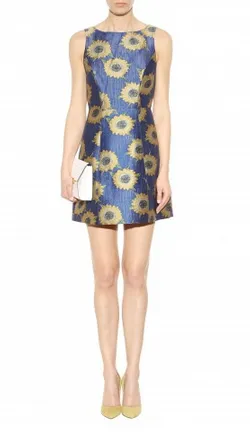 Epstein Jacquard Dress