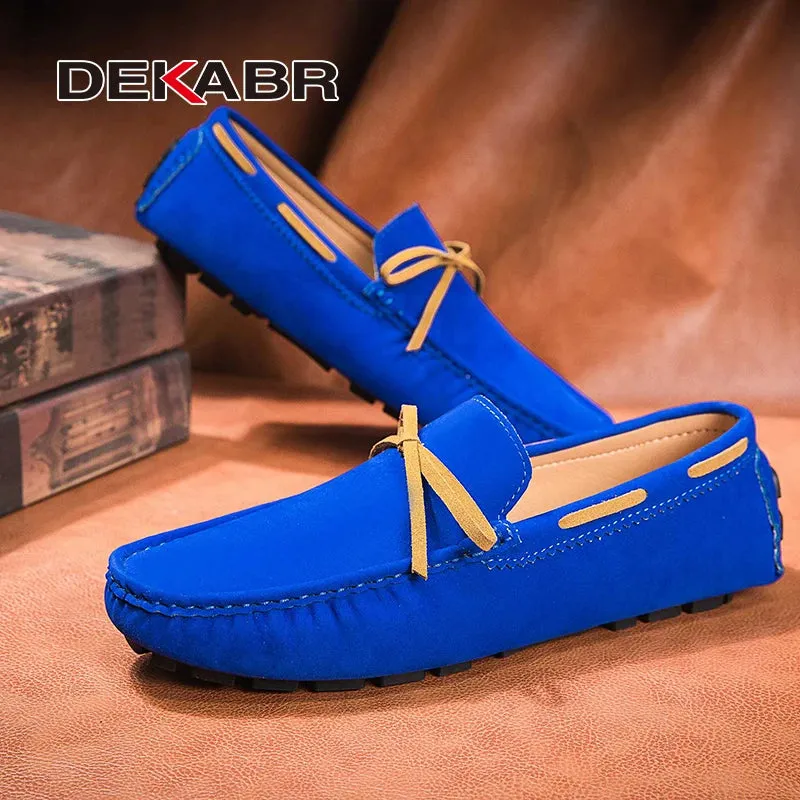 Fashion Casual Shoes Handmade High Quality PU Leather Slip-on Comfortable Breathable Loafers For Men Large Size 48