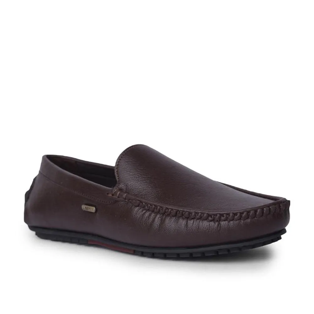 Fortune By Liberty Mens ASK-2E Brown Formal Loafers