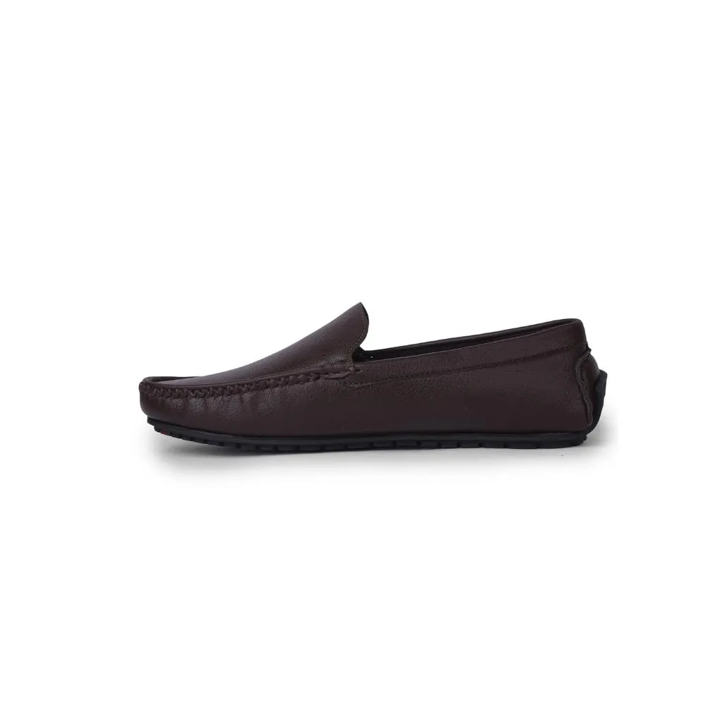 Fortune By Liberty Mens ASK-2E Brown Formal Loafers