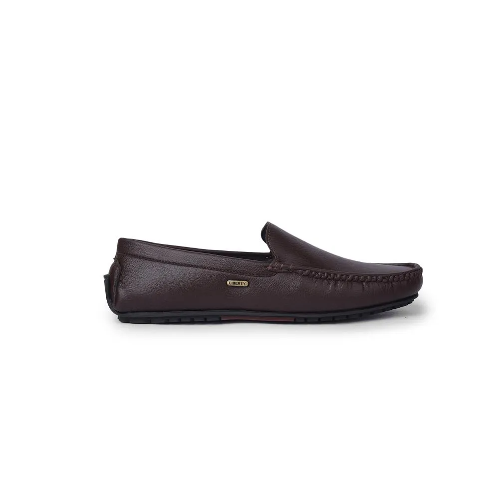 Fortune By Liberty Mens ASK-2E Brown Formal Loafers