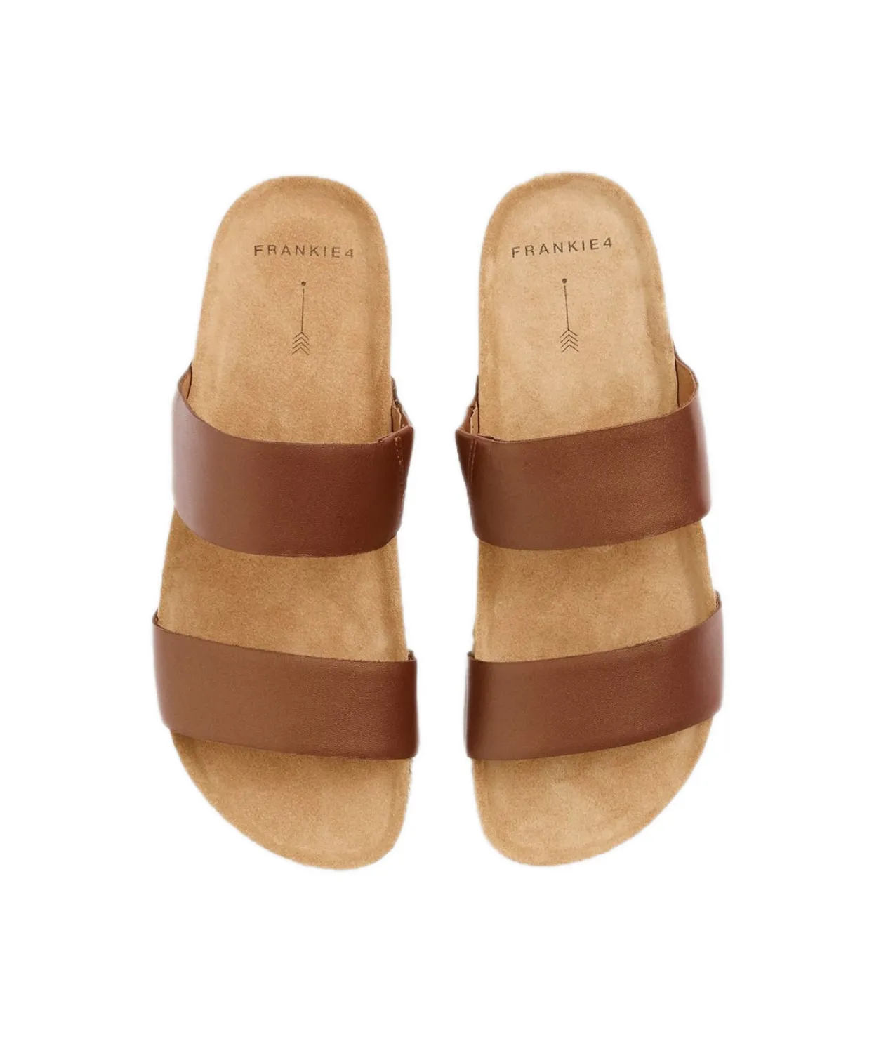 Frankie4 Maria III Slides Cognac