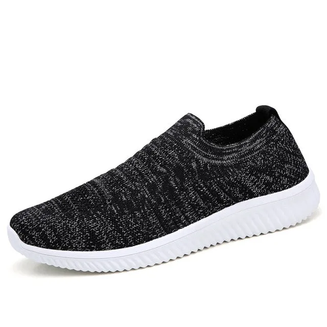 Gloria Women's Slip-On Black Shoes