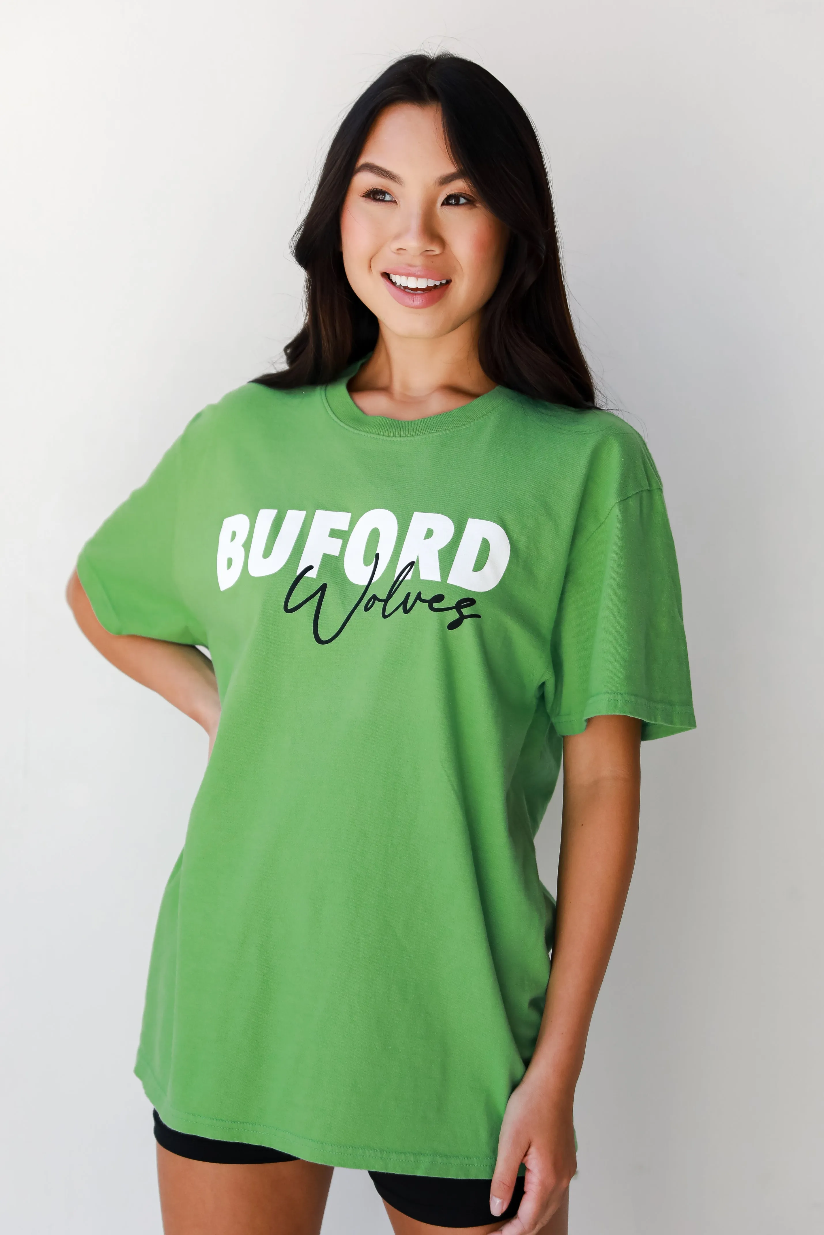 Green Buford Wolves Tee