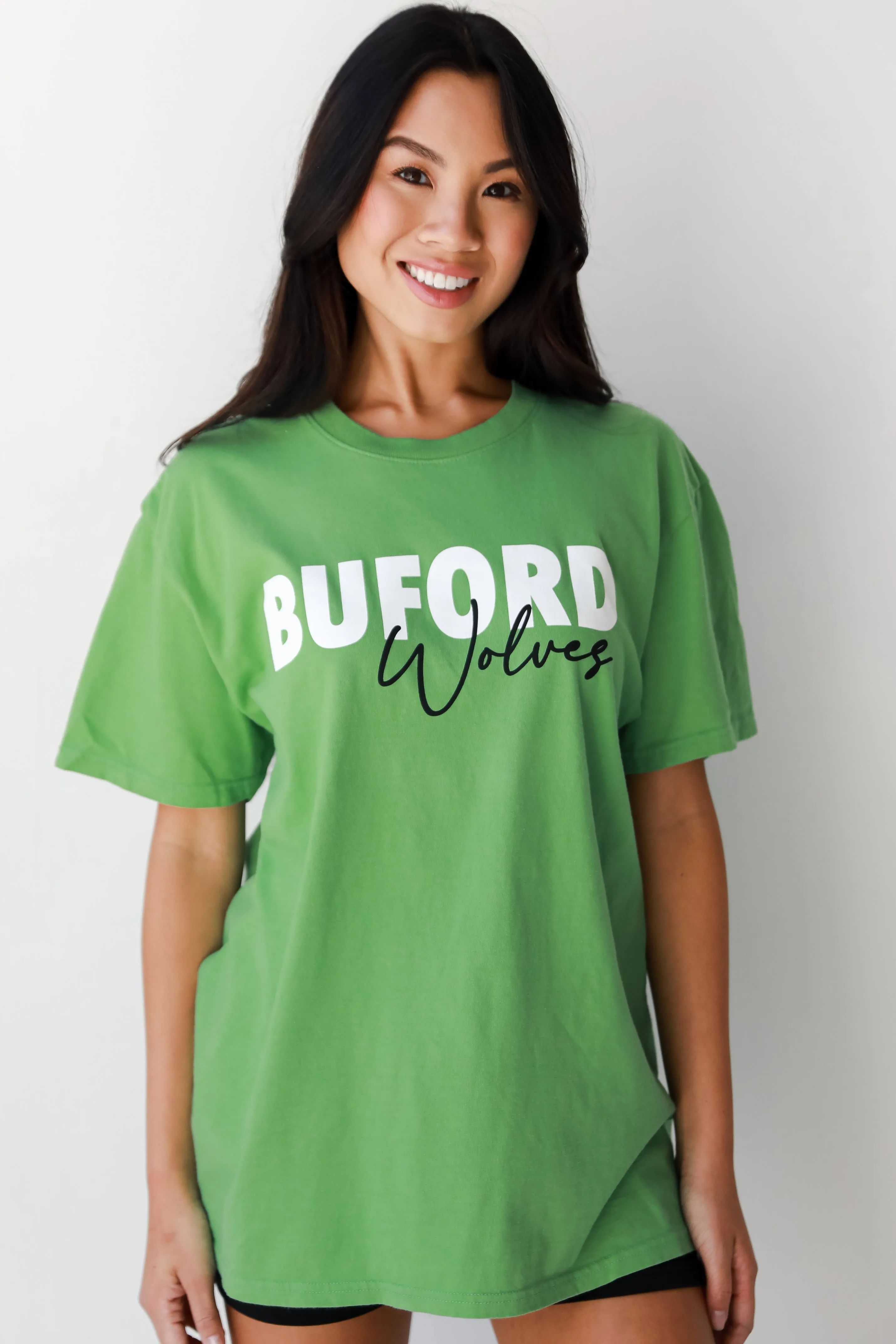 Green Buford Wolves Tee