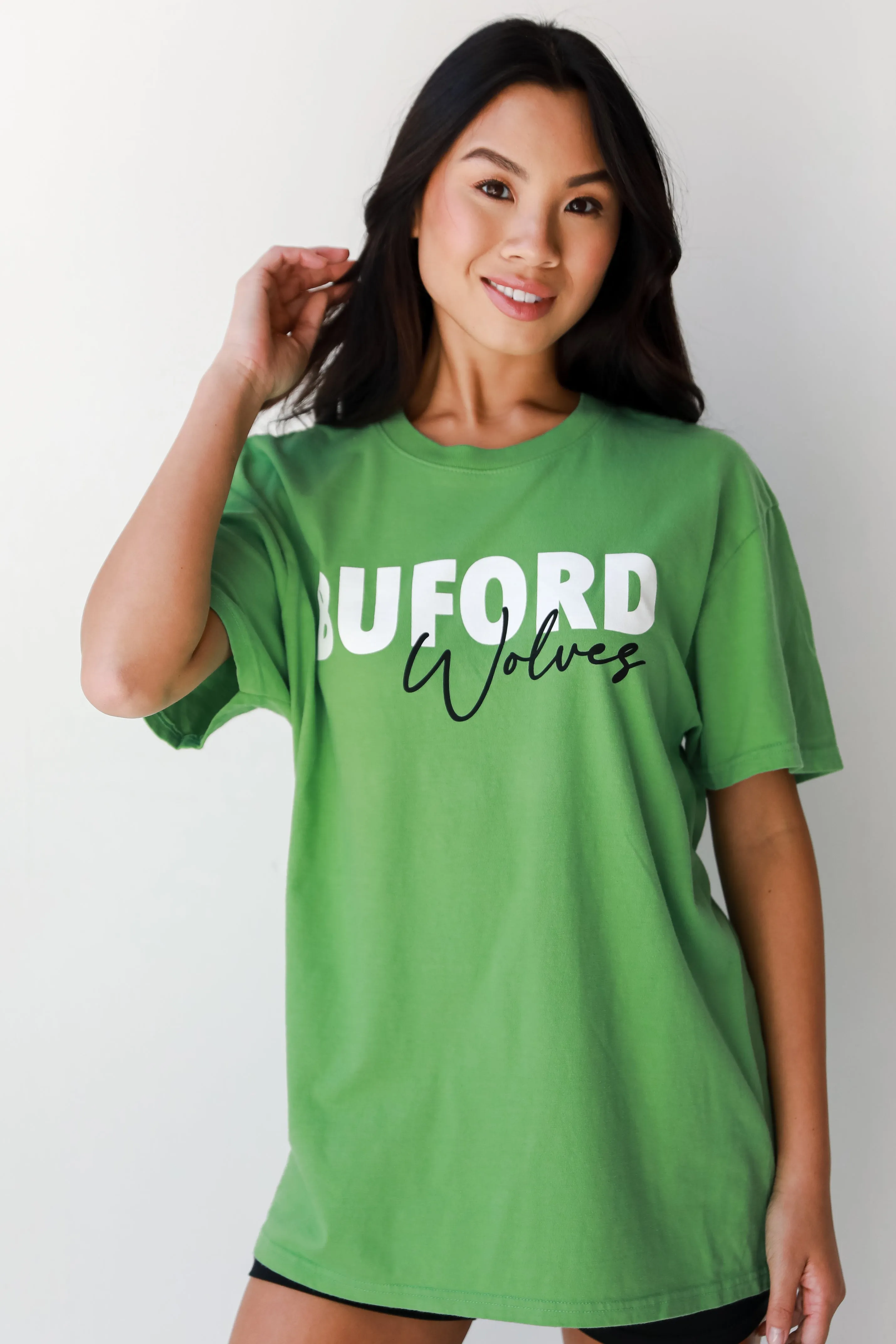 Green Buford Wolves Tee