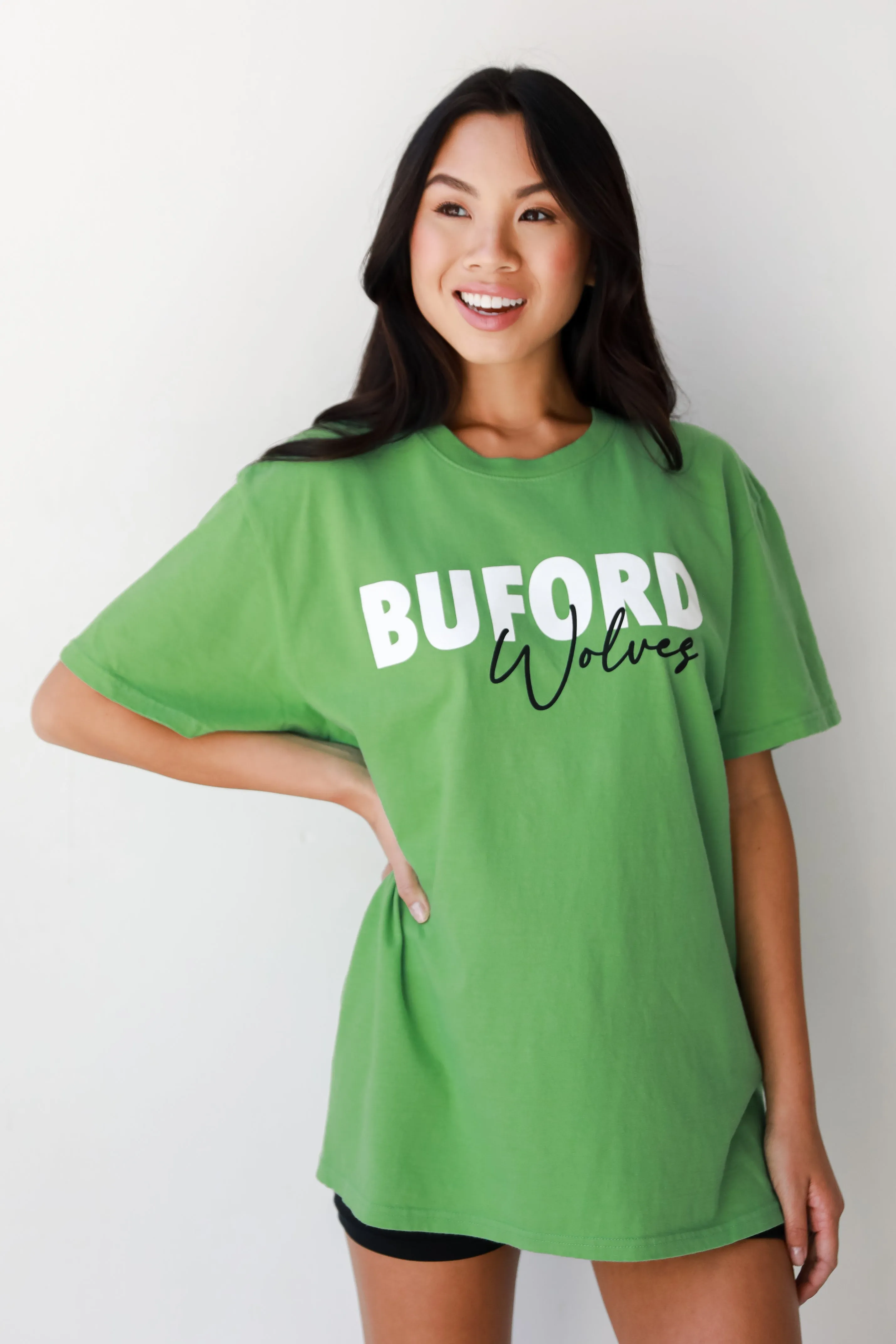 Green Buford Wolves Tee