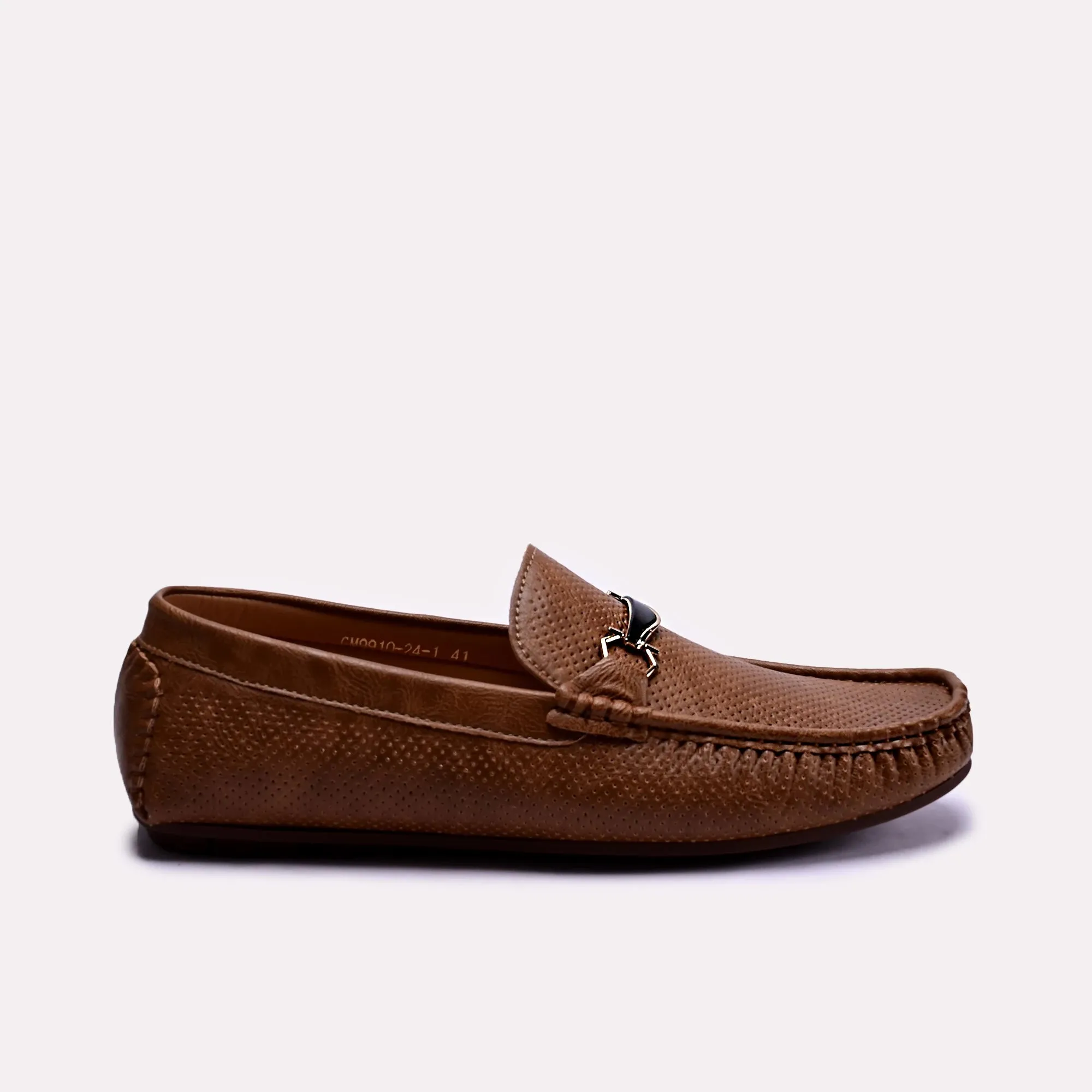 Hilton Mustard Perforated Loafers 0130777