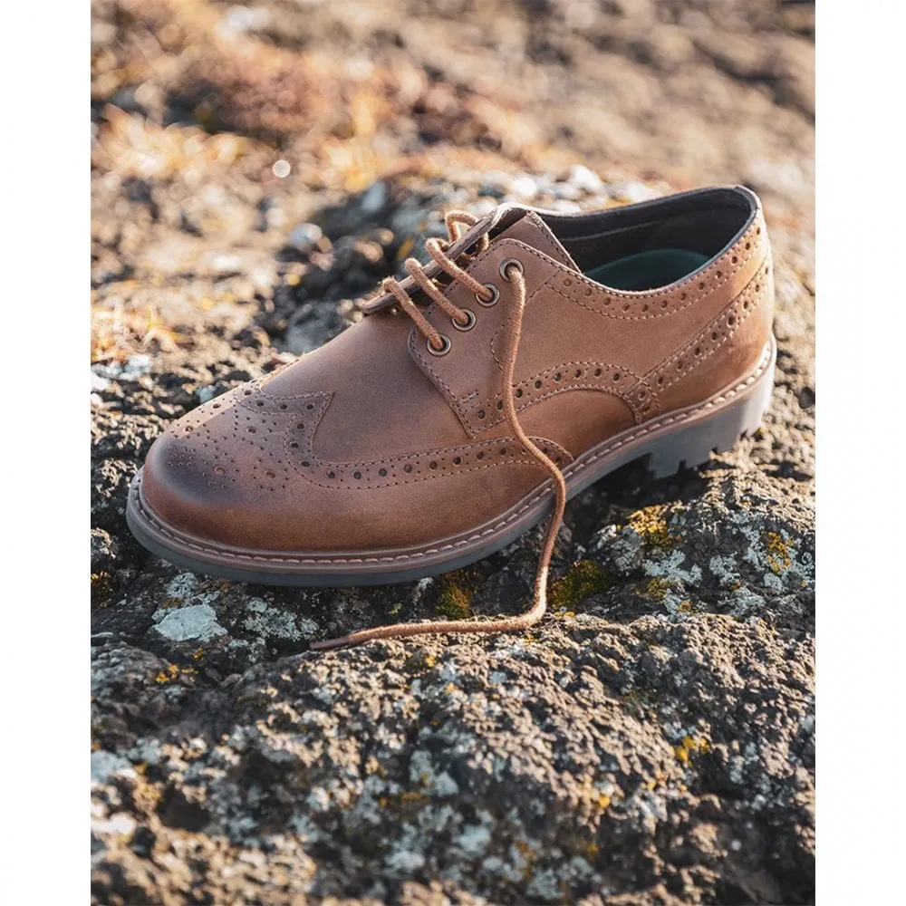 Inverurie Brogue - Walnut by Hoggs of Fife