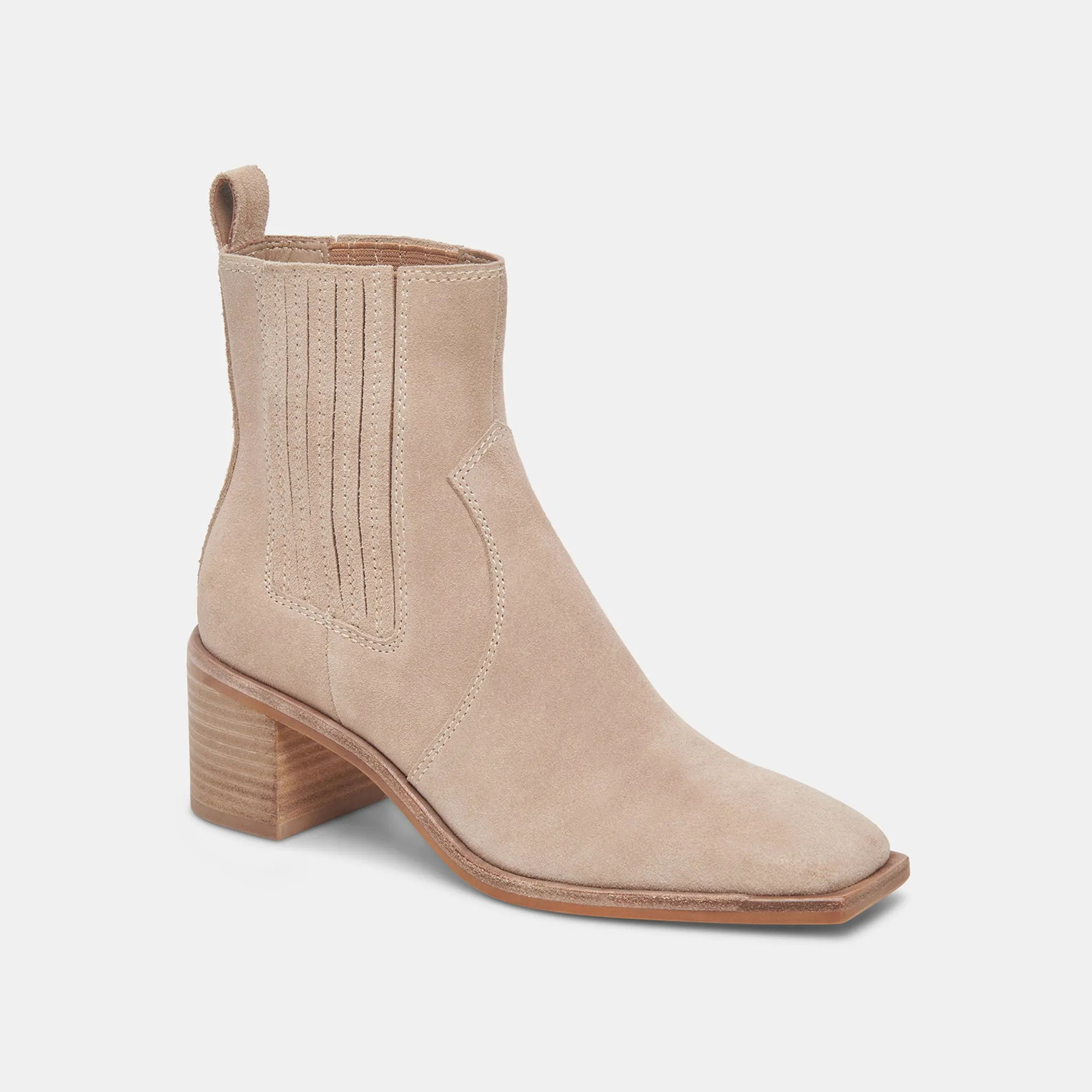 IRNIE BOOTIES TAUPE SUEDE