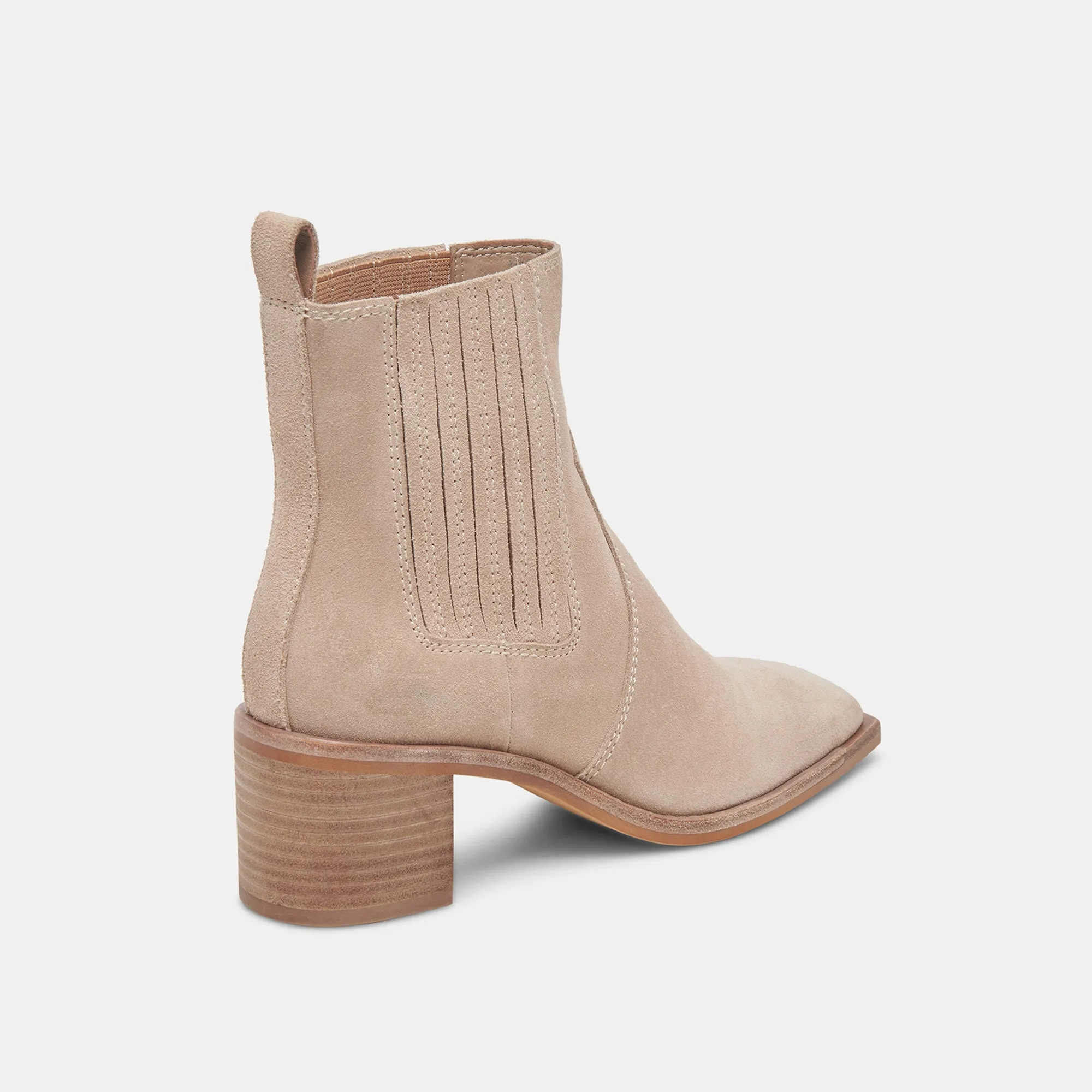 IRNIE BOOTIES TAUPE SUEDE