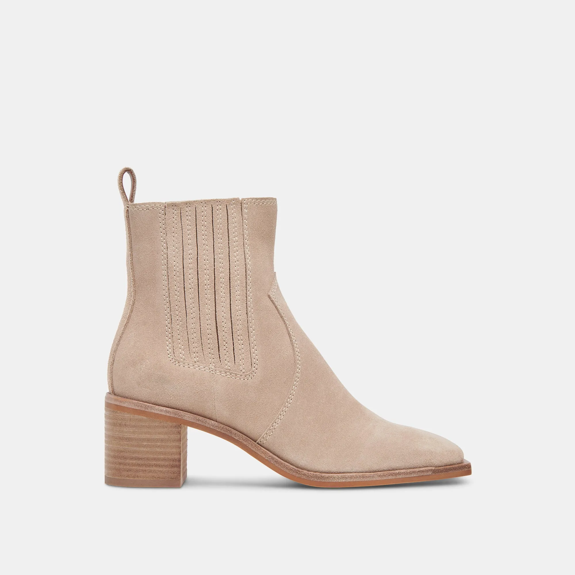 IRNIE BOOTIES TAUPE SUEDE