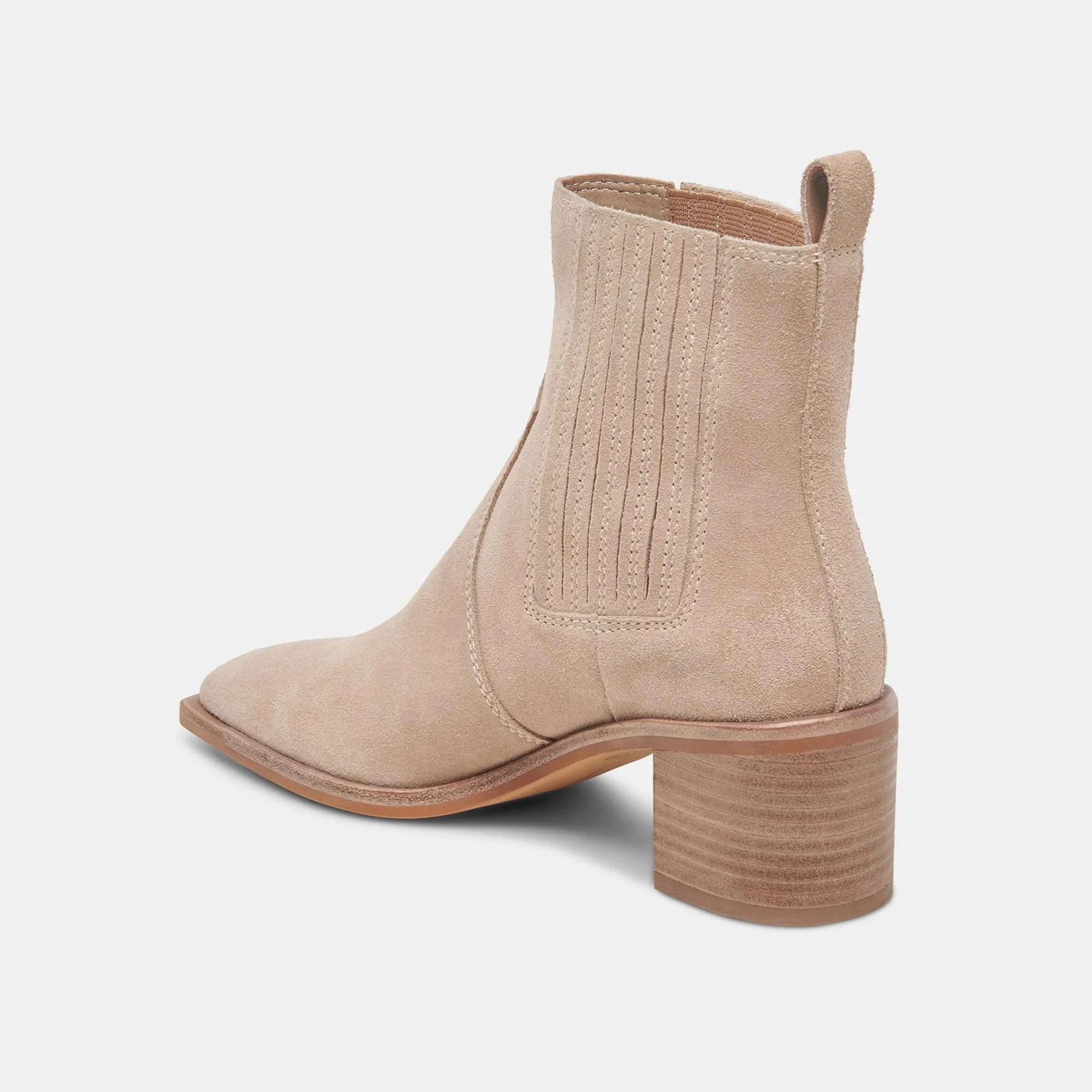 IRNIE BOOTIES TAUPE SUEDE