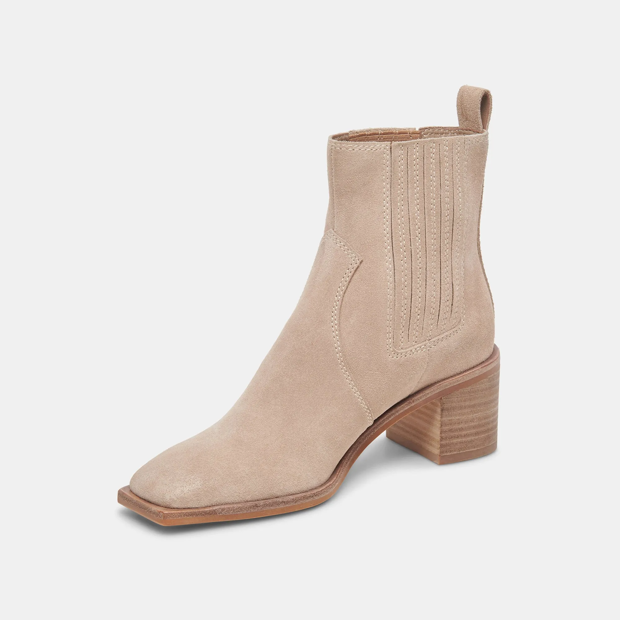 IRNIE BOOTIES TAUPE SUEDE