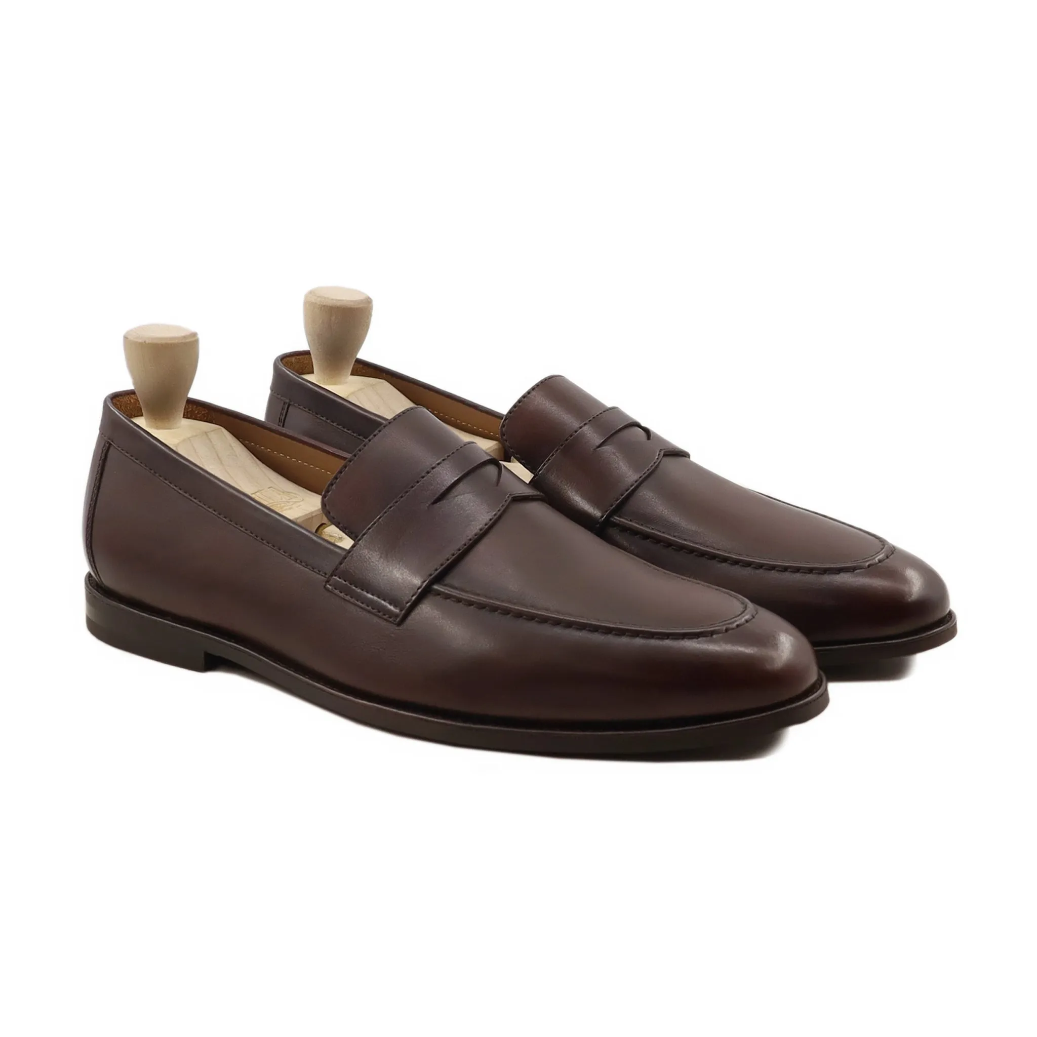 Izium - Men's Brown Calf Leather Loafer