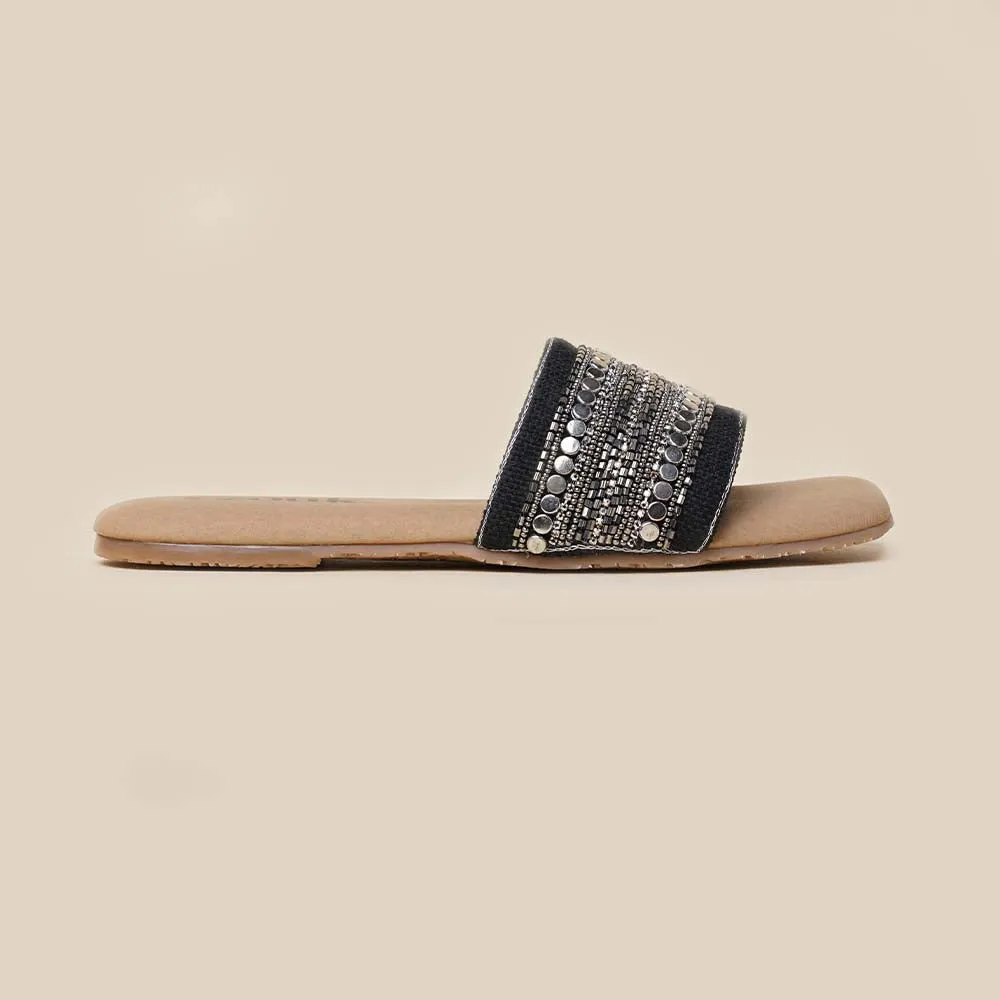 Jaipur Bohemian Oxidised Flats