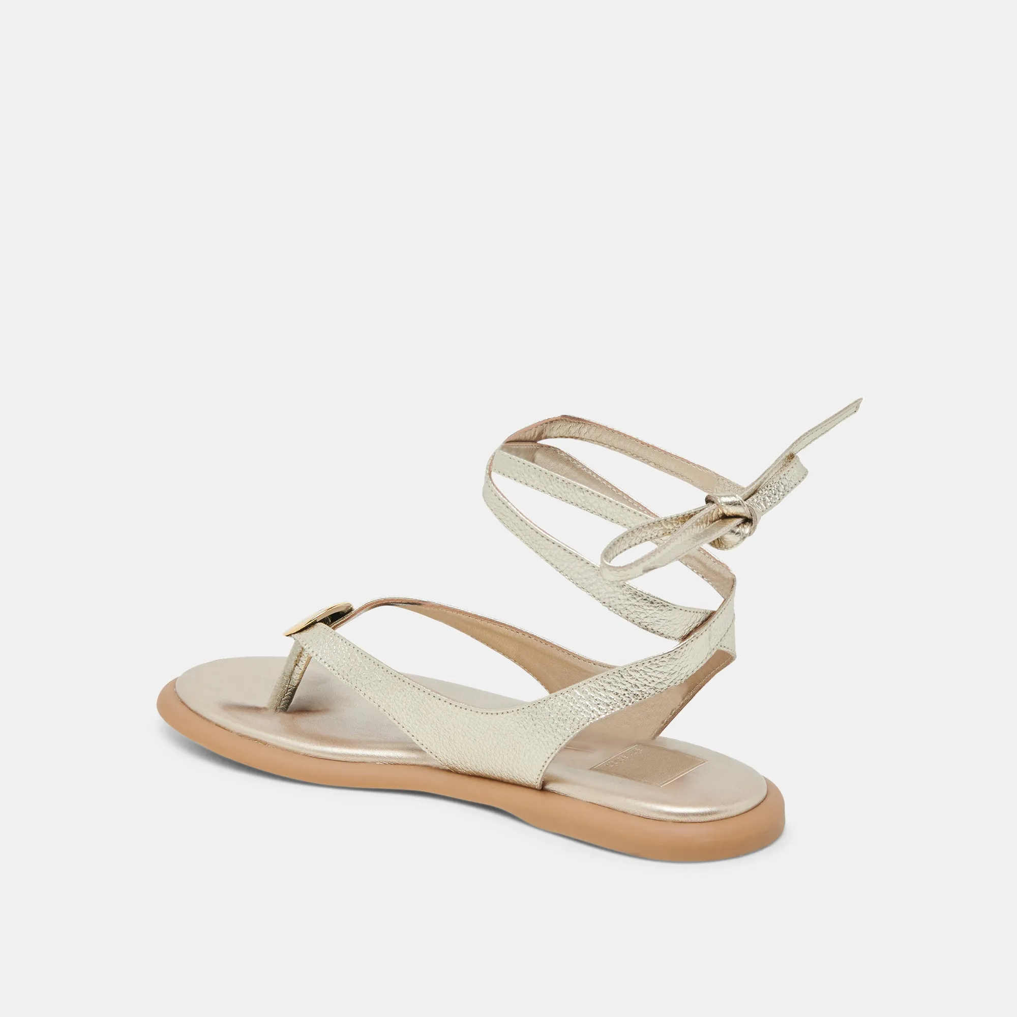 JUDY SANDALS LIGHT GOLD LEATHER