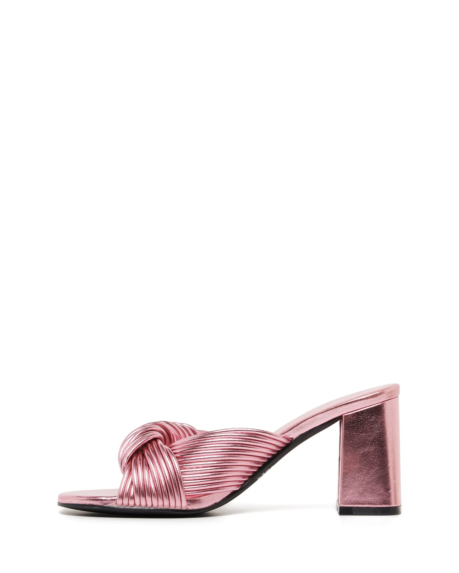 Kaylee Heel Pink Metallic