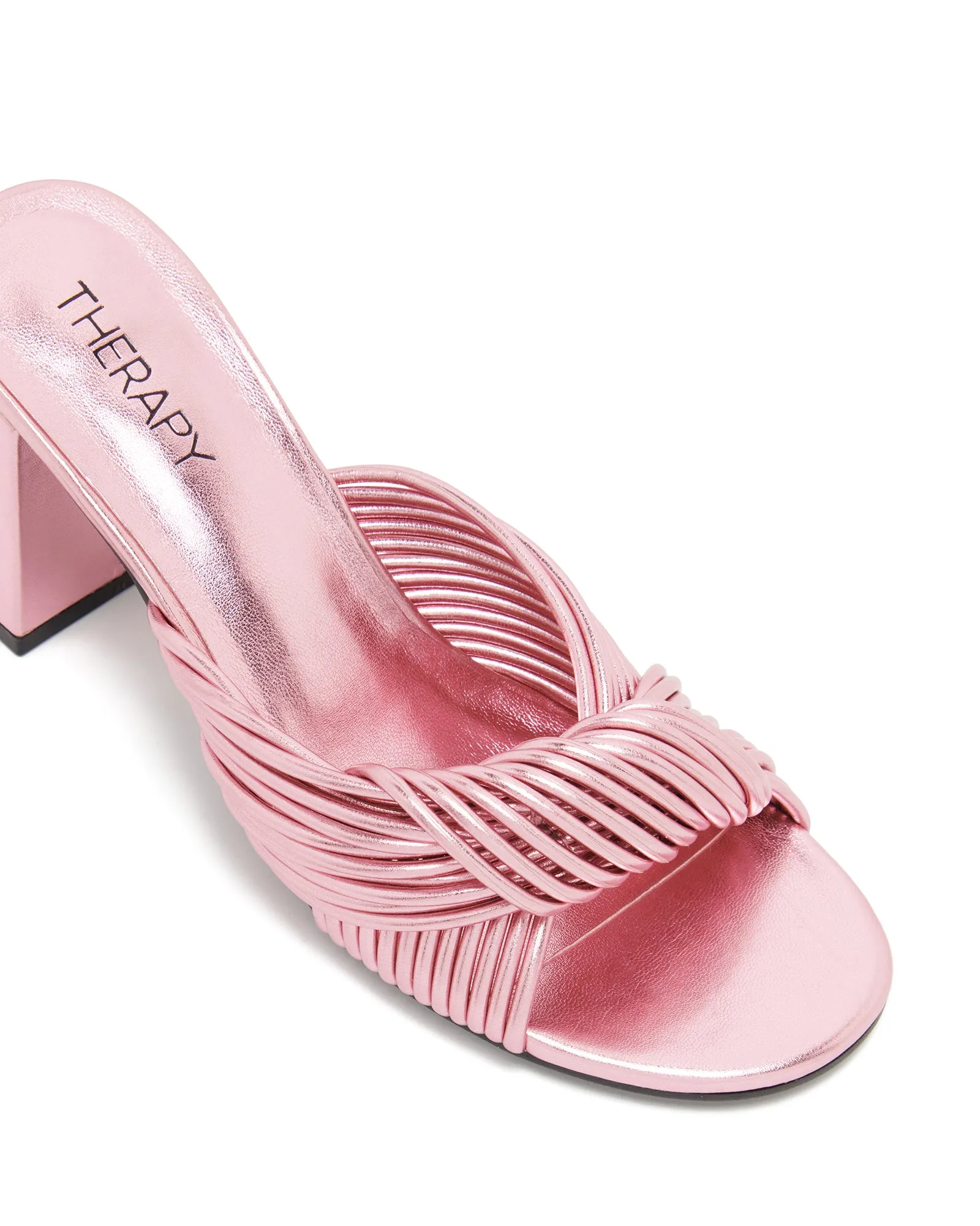 Kaylee Heel Pink Metallic