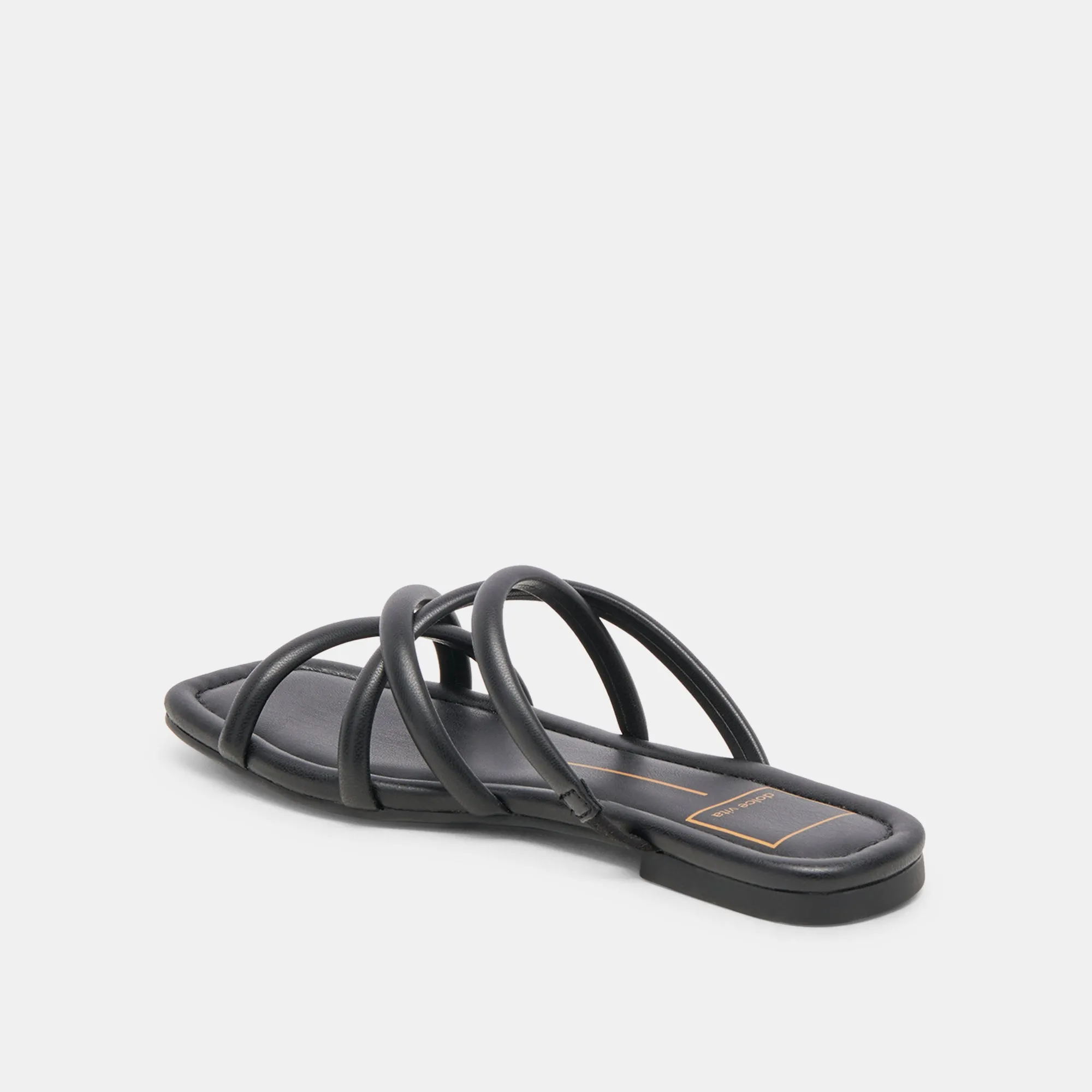 LANZA SANDALS BLACK STELLA