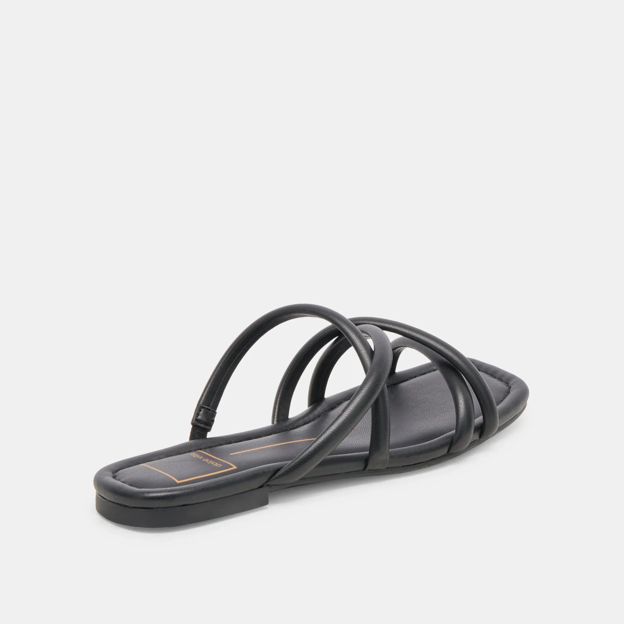 LANZA SANDALS BLACK STELLA