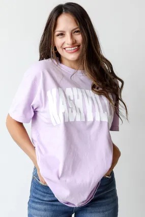 Lavender Nashville Tee