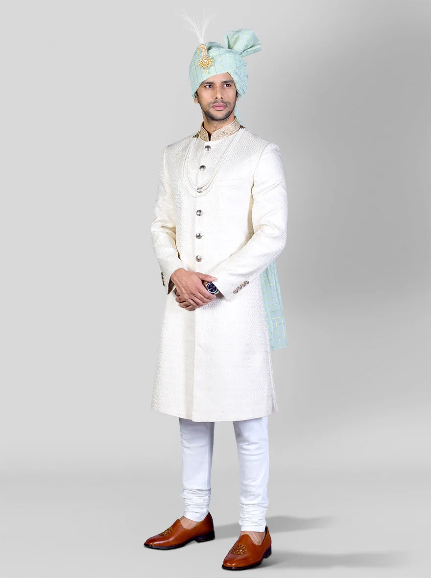 Light Beige Sherwani | Azania