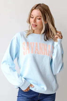 Light Blue Savannah Sweatshirt