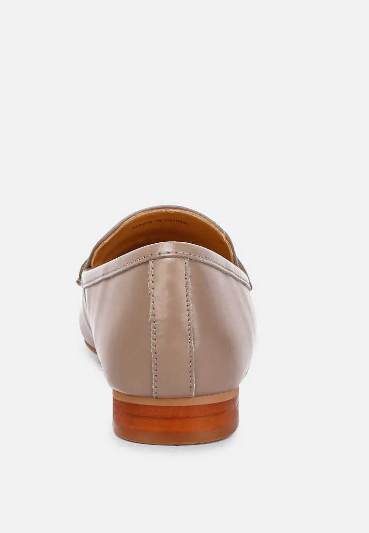 Liliana Classic Leather Penny Loafers