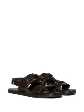 Men's Harleysandalsflat Sandals in Testa Di Moro | Size 41.5 | FSM0065204000015081