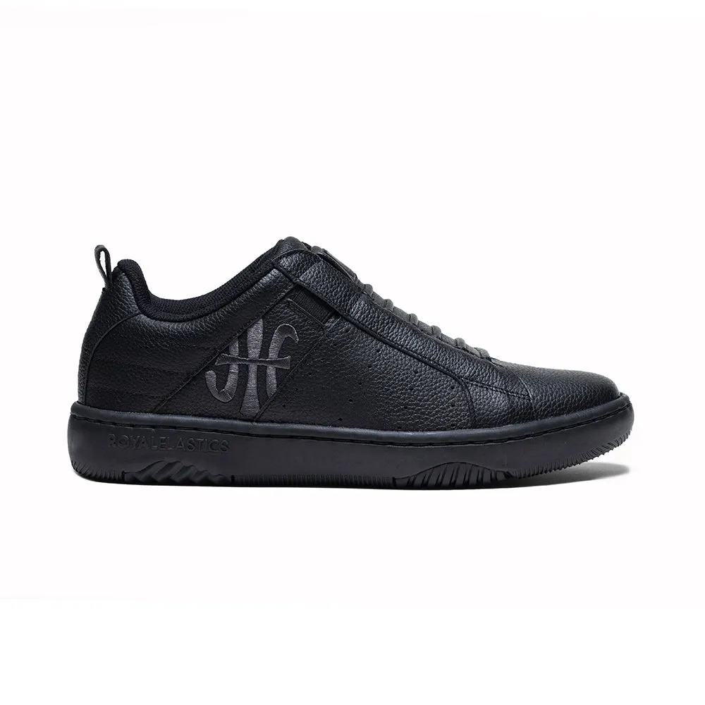 Men's Icon 2.0 Black Logo Leather Sneakers 06520-999