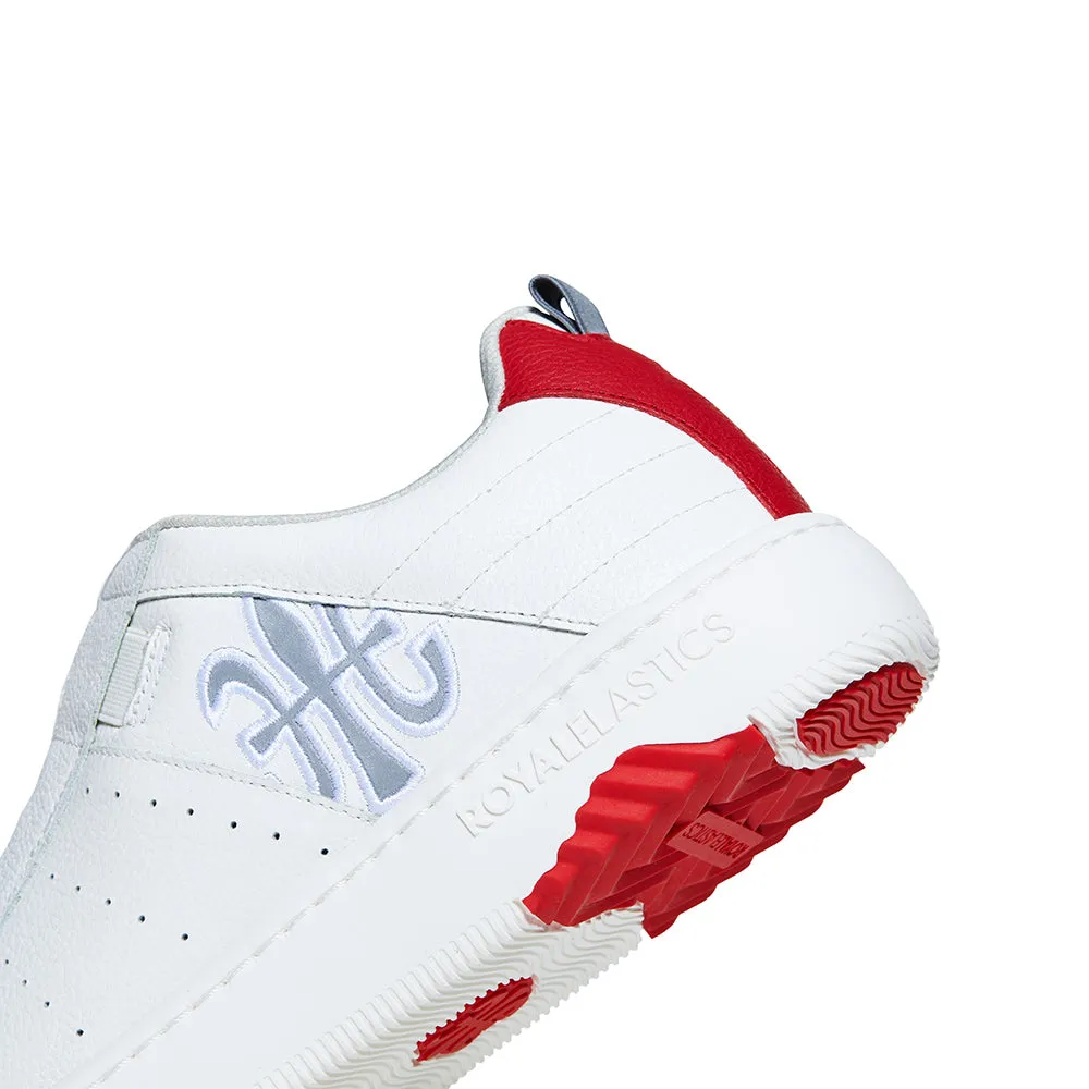 Men's Icon 2.0 Red White Leather Sneakers 06502-018