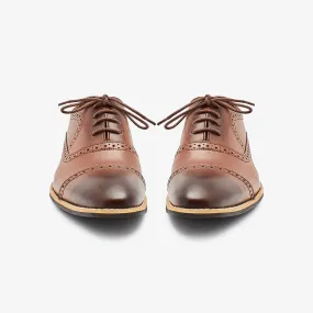 Mens Leather Oxford Shoes