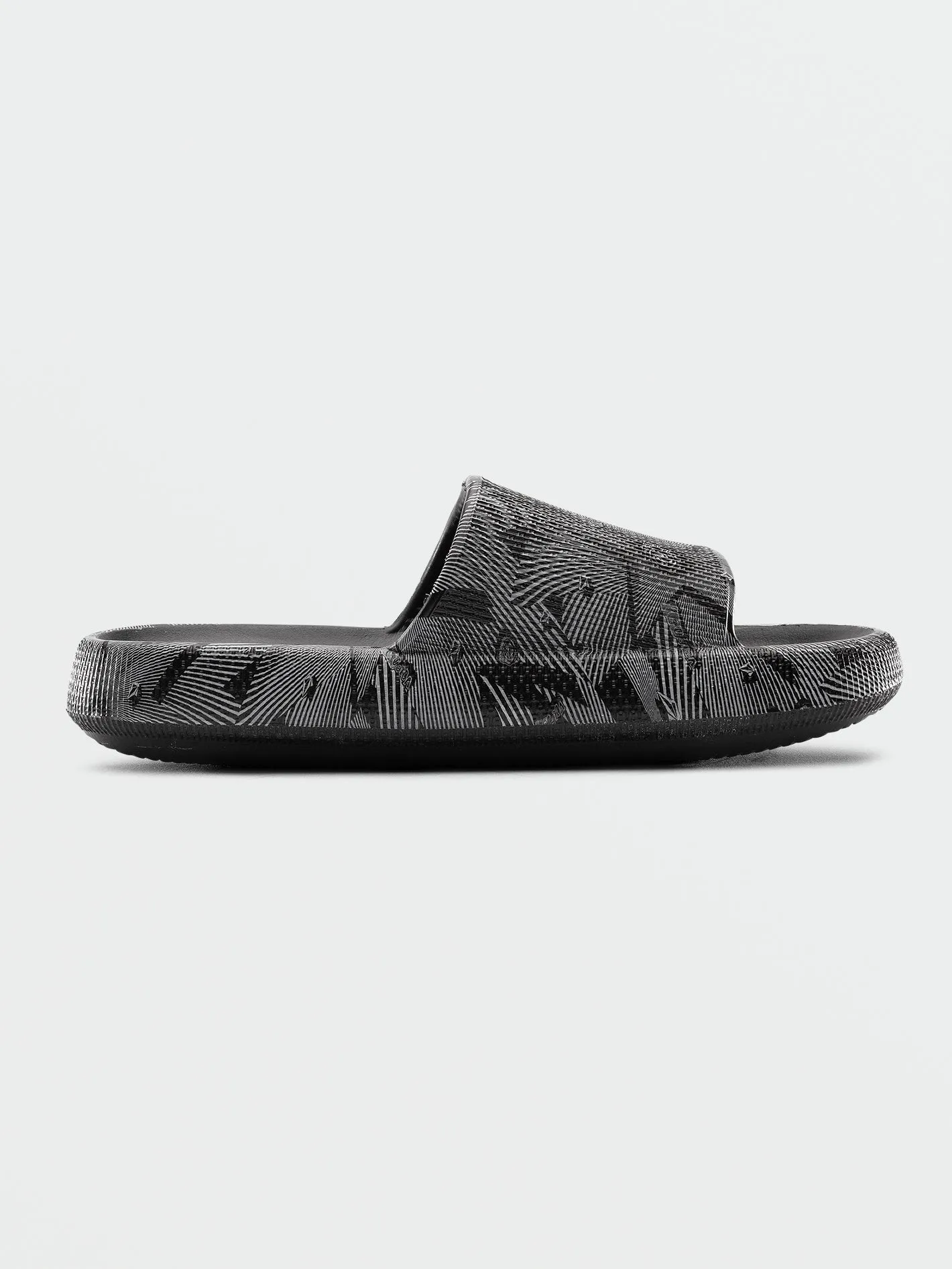 Mens Stoney Cloud Slide Sandals - Black White