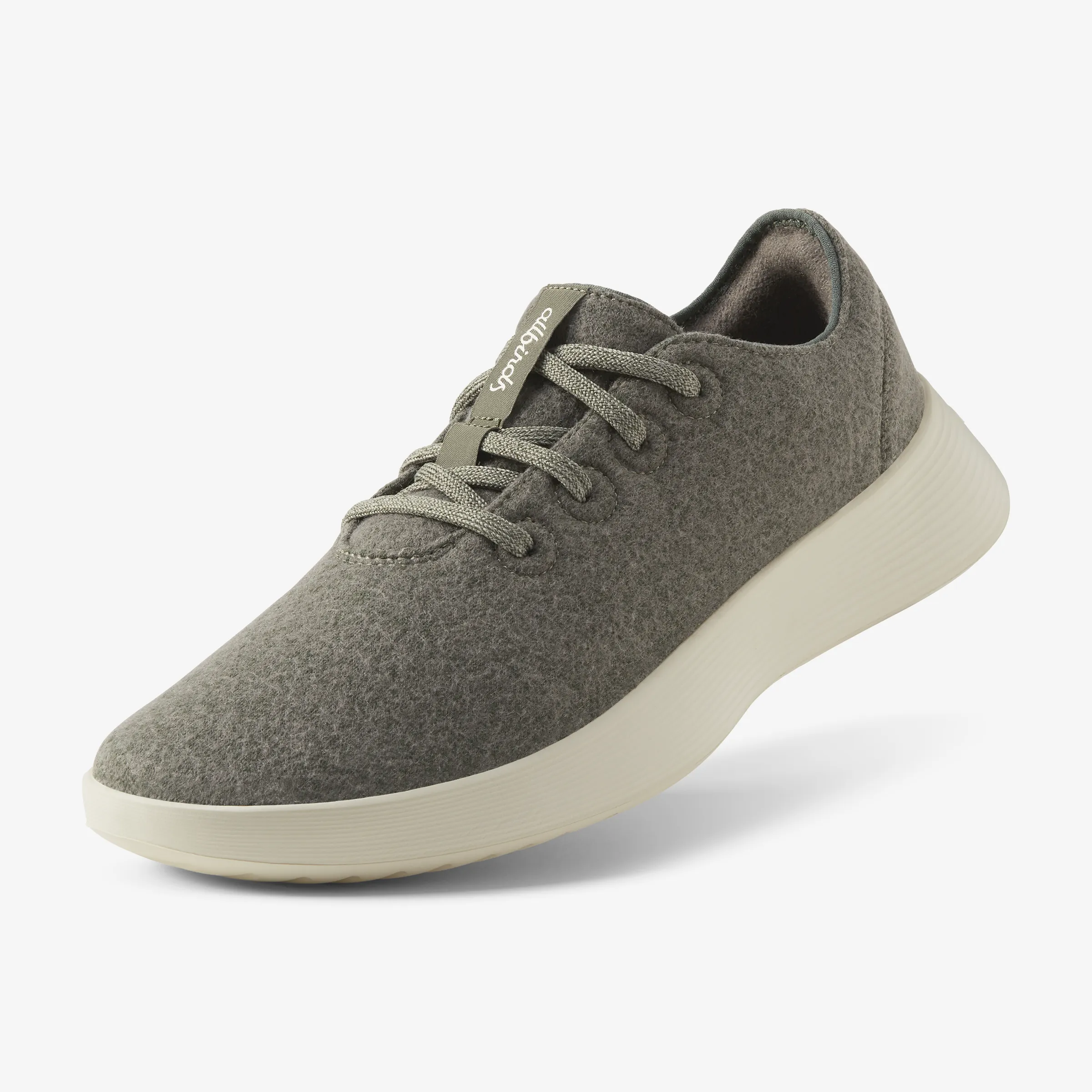 Men's Wool Runner 2 - Rugged Green (Stony Cream Sole)