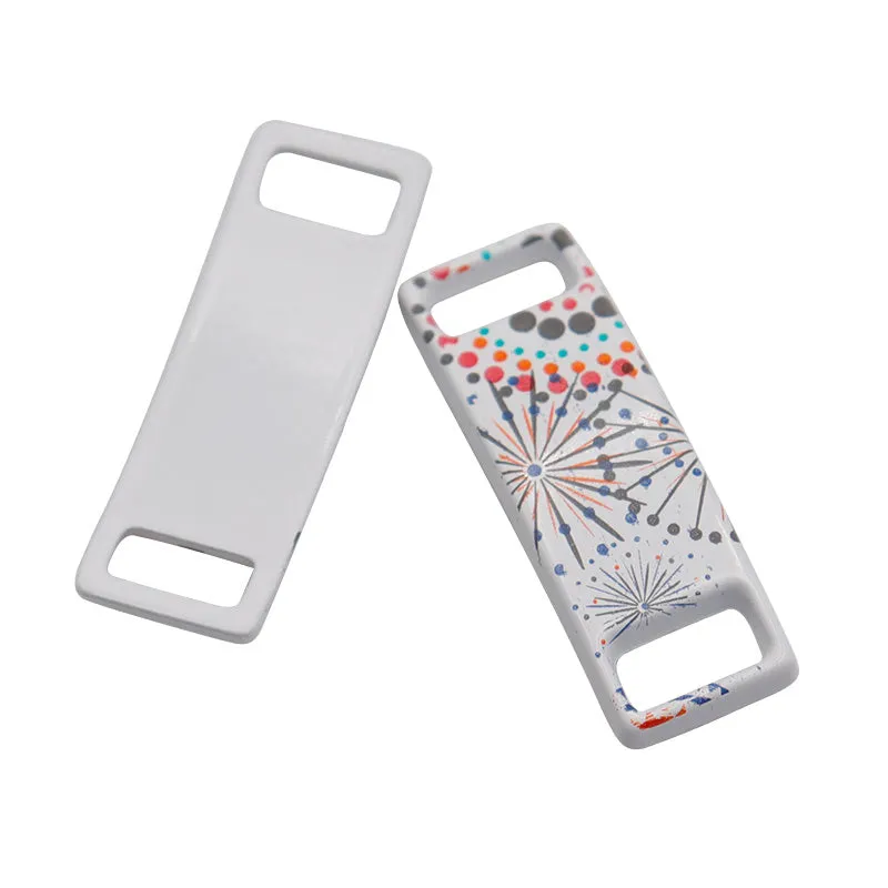 Metal Shoe Decoration Rectangular Arc Metal Shoe Buckle