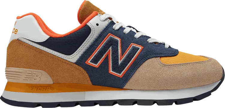 New Balance 574 Rugged 'Brown Navy' Sneakers