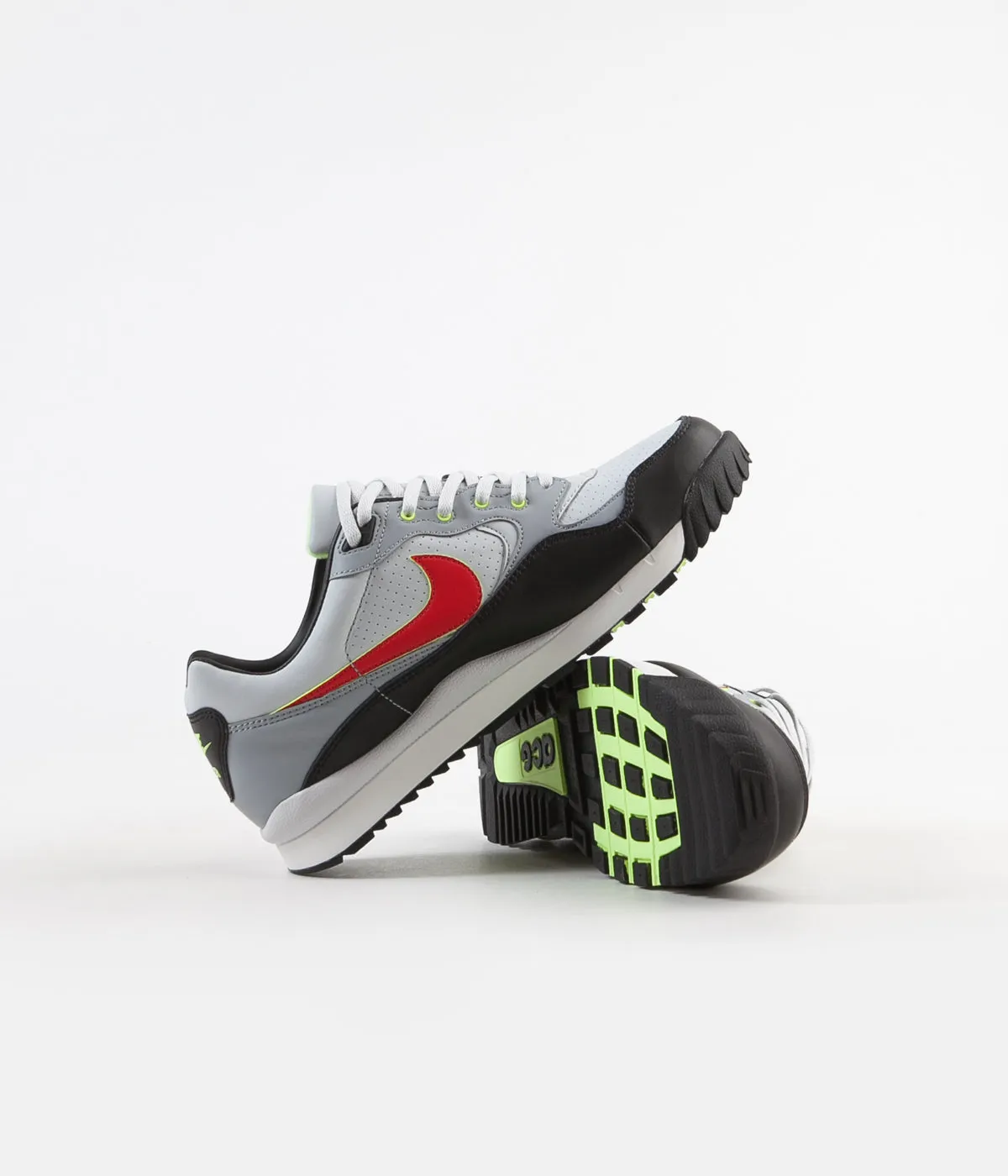 Nike ACG Air Wildwood Shoes - Pure Platinum / Comet Red - Mist Blue - Black