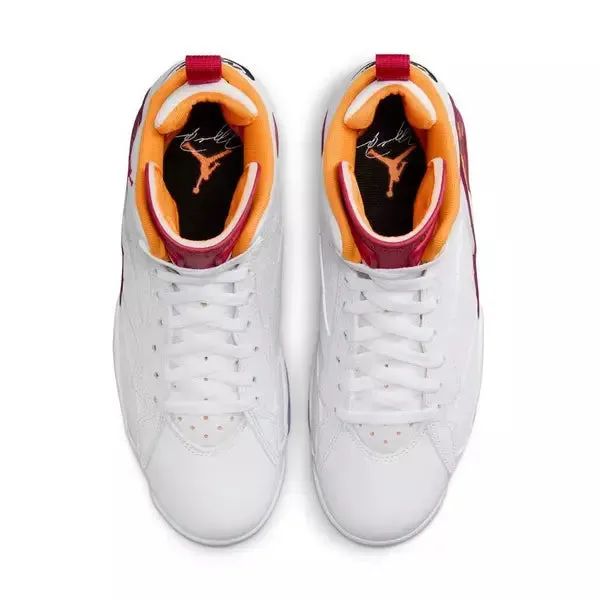 Nike Men's Jordan MVP Shoes - White / Cardinal Red / Vivid Orange