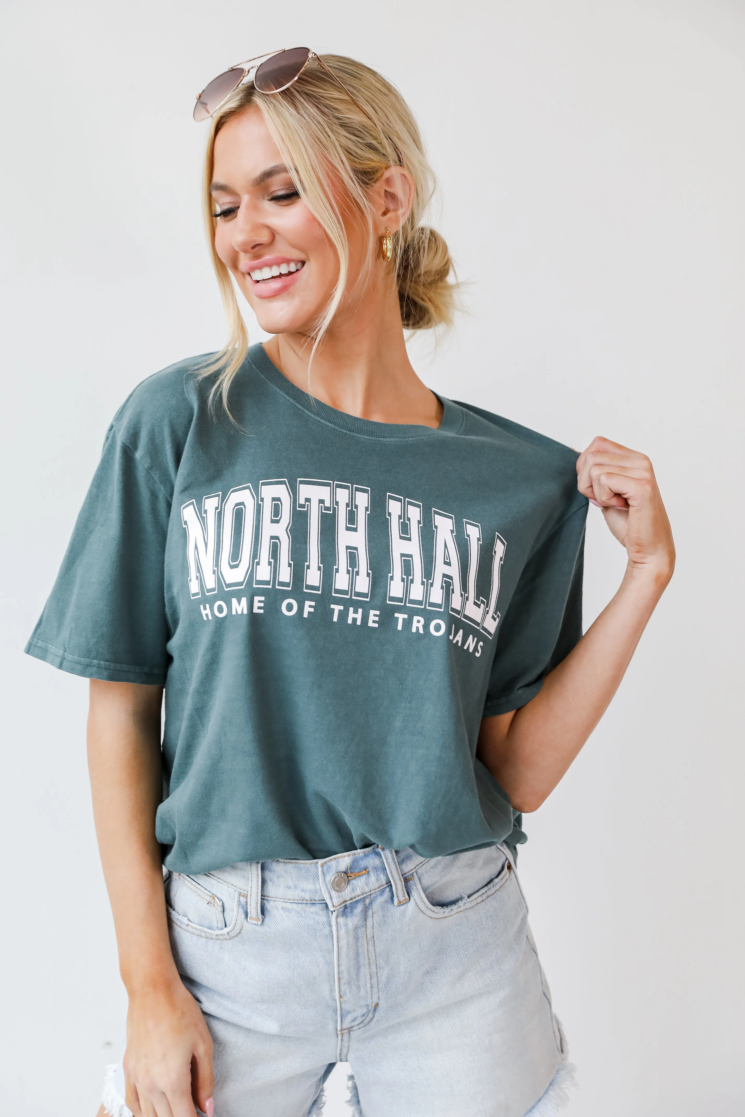 North Hall Home Of The Trojans Tee