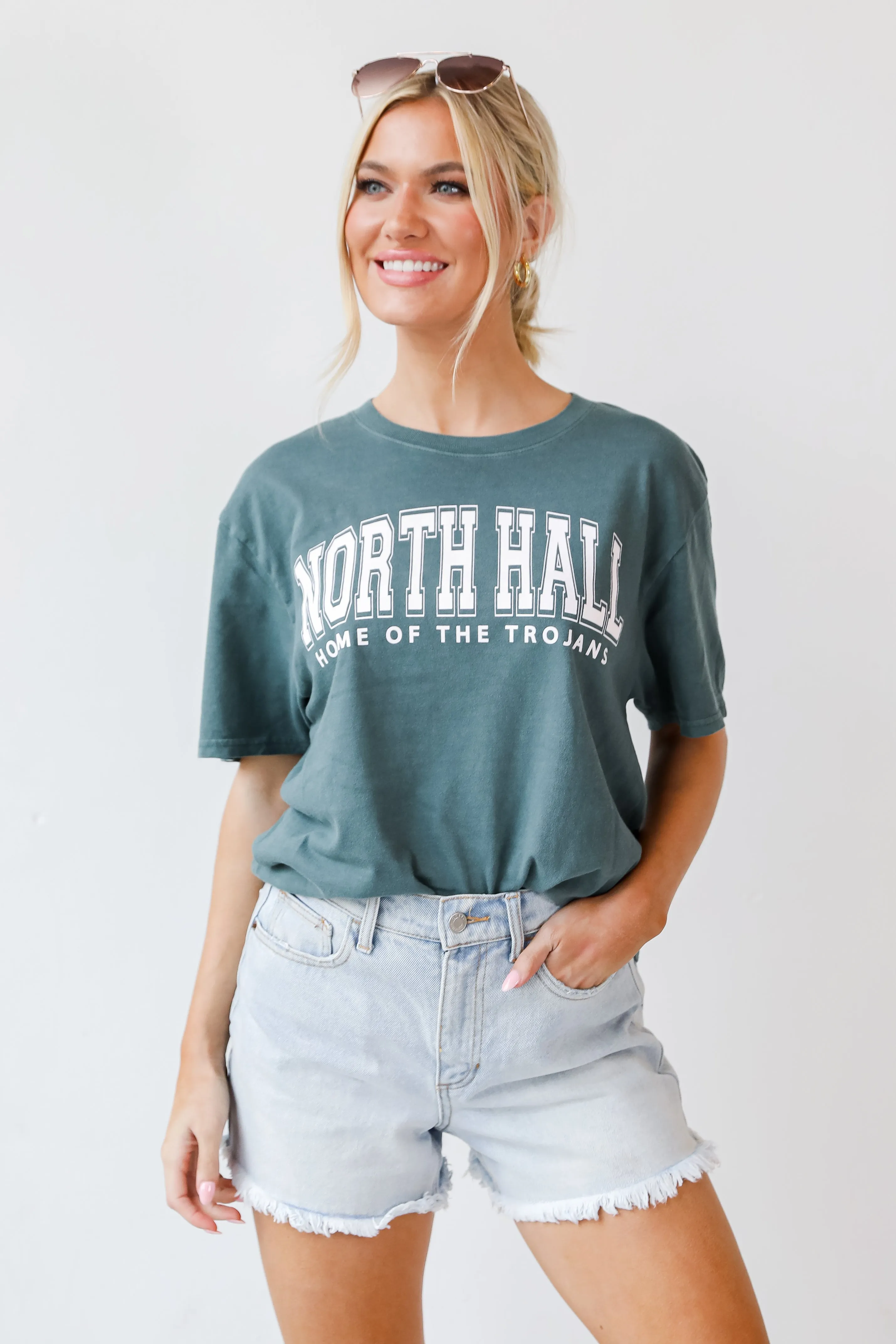 North Hall Home Of The Trojans Tee