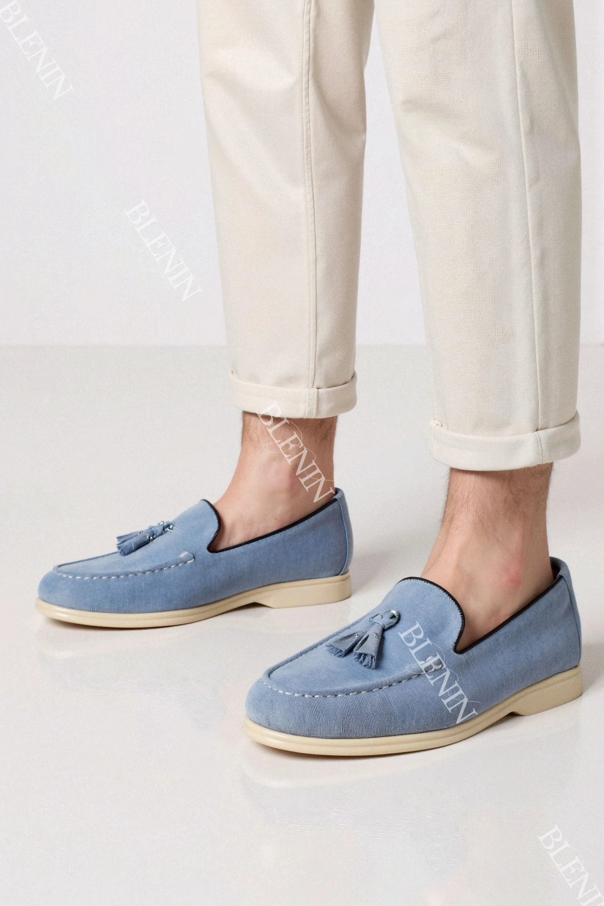 Old Money Breathable Casual Velvet Upper Loafers