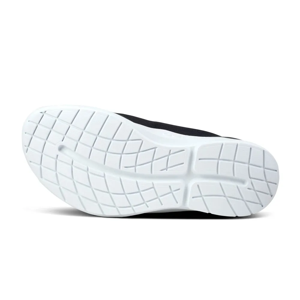 Oofos Men's OOmg Sport LS Low - White & Black