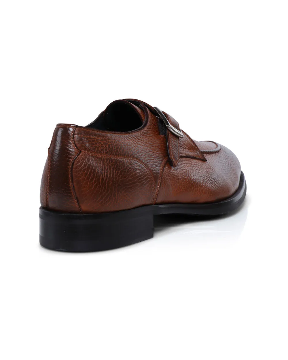 Parma Cervo Monkstrap in Havana Brown