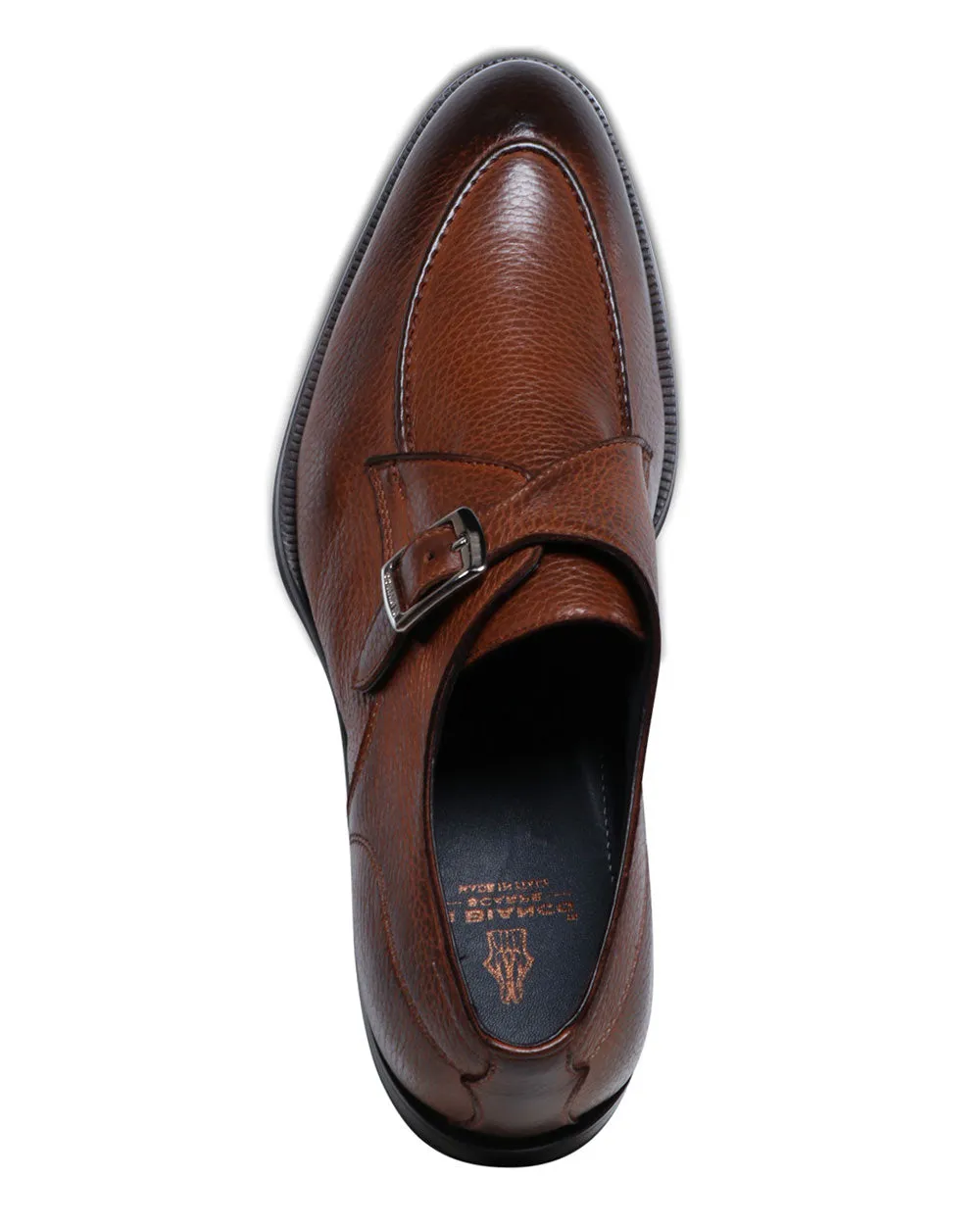 Parma Cervo Monkstrap in Havana Brown